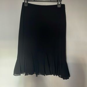 Black Midi skirt